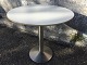 Round laminate table with metal base from Brdr. Andersen. Diameter 80 cm, height 74 cm. Really ...