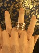 Gold ring in 14 
kt with 
diamonds 5.pcs 
diamonds in 
00.02 ct size 
57