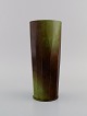 Ivar Ålenius Björk (1905-1978) for Ystad Brons. Vase in patinated bronze. Swedish design, mid ...