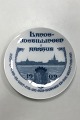 Commemorative 
Plate for the 
Exhibition in 
Aarhus 1909
Measures 21 
cm(8 17/64 in.)