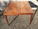 Square coffee table in rosewood veneer from Haslev furniture factory from the 1960s. Some ...