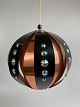 Lamp by the Danish designer Werner Schou for Coronell, Mid Century Space Age, 1960s, in black ...