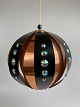 Lamp by the 
Danish designer 
Werner Schou 
for Coronell, 
Mid Century 
Space Age, 
1960s, in black 
...