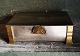 Box in tin with brass legs from the beginning of the 20th century. Produced at Mogens Ballin´'s ...