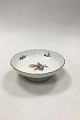 Royal Copenhagen Saxon Flower Light Cake Bowl on Short Foot No 1532