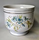 CT Altwasser 
flowerpot, 19th 
century 
Germany. White 
porcelain with 
floral motifs 
in transfer ...