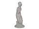 Michael Andersen art pottery, tall white figurine of a lady.Height 31.5 cm.Perfect ...
