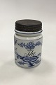 Old Bluepainted 
Tea Jar with 
Lid of metal. 
Measures 13 cm 
/ 5 1/8 in.