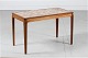 Danish ModernSmall coffee table made of mahogany withoil treatment and with tiles in ...