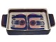 Aluminia - 
Royal 
Copenhagen 
Faience Tenera, 
square dish.
Designed (and 
signed) by 
artist Inge ...