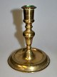 Næstved 
chandellier in 
brass, 18./19. 
century 
Denmark. Round 
foot and 
profiled trunk. 
Remains of ...