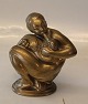 Leda & the Swan Kai Nielsen Bronze N0 26 16 x 14 cmKai Nielsen 1882-1924 (KN)  Bronce