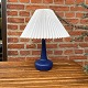 Palshus ceramic lamp, blue