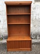 Shelf with skylight and base in teak veneer. Danish modern from the 1960s. Dimensions.172x89x50 ...
