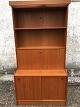 Bookcase with skylight, writing flap and base cabinet in teak veneer. Danish modern from the ...