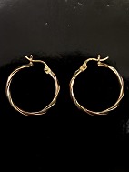 14 car. gold earrings
