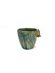 Small ceramic vase with turquoise glaze by Arne Bang. 
5000m2 showroom.
Great condition
