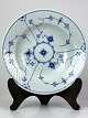 Bing and Grøndahl blue fluted deep dinner plate, no.: 714. 
5000m2 showroom.
Great condition
