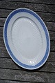 Fächer blau dänisch Geschirr, ovale Servierplatten 38,5cm Nr. 11508