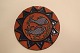 Relief, Star 
sign as the 
Fishes 
(20/2-20/3), 
pottery made by 
Hildegon, the 
well known 
potter ...