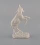 blanc de chine figure. Jumping goat kid. 1920s / 30s.
