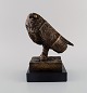 Owl sculpture in bronze after Pablo Picasso. Limited edition. High quality abstract bronze ...