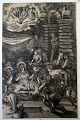 Bonasone, Guilio de Antonio (1498 -1580) Italy: Jesus the Child. Engraving. Signed. 23 x 14.6 ...