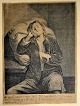 Weert, Jakob de 
(1569 -) 
Belgium: A 
sleeping man. 
Copper 
engraving. 
Signed. 19 x 
13.7 cm.
After ...