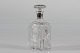 Danish Glass DesignMid Century Whisky decanter made of crystal glass with facet cut glass ...
