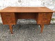 Freestanding desk in teak veneer. Danish modern from the 1960s. Some age-related signs of wear / ...