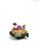 Ceramic jar in 
the shape of 
bird nesting, 
from Bornholm 
around the 
1920s. The item 
is in great ...