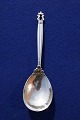 Konge or Acorn Georg Jensen Danish solid silver flatware. Serving spoon 22.5cm