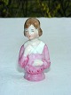 Deutch 
porcelain 
figurine. Half 
doll woman. 
Height 5 cm.