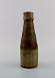 Carl Harry Stålhane (1920-1990) for Rörstrand. Vase i glaseret keramik. Smuk 
glasur i brune og lyse jordnuancer. 1960