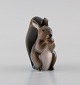 Royal Copenhagen porcelain figurine. Squirrel. Model number 982.
