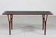 Helge Vestergaard JensenCoffee table made of rosewoodwith table top of black leather ...