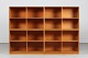 Mogens Koch (1898-1992)Bookcase sections made of solid elm with lacquer Height and ...