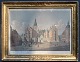 Hansen, Heinrich (1821 - 1890) Denmark: Frederiksborg Castle. Color lithograph. Printed by Em. ...
