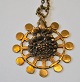 Finnish bronze 
necklace with 
chain, 20th 
century Design: 
Pentti 
Sarpaneva (1925 
- 1978) 
Finland. ...