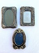 3 silver-plated 
frames, Art 
Nouveau, 
approx. 13cm / 
10cm * In 
charming 
patinated 
condition and 
...