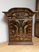 Swedish almue 
Original 
decorated 
hanging cabinet 
dated 1797 
Height 59cm 
Width 39cm. 
Depth 18cm.