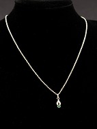 14 ct. white gold necklace