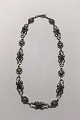 Georg Jensen Silver Necklace No. 10 Blue Stones (1915-1927