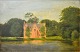 Jensen, Edvard 
Michael (1822 - 
1915) Denmark: 
Sketch. The 
sauna at 
Fredriksborg 
Castle. Oil on 
...
