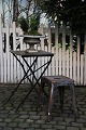 Old French café 
table in 
polished iron 
with a super 
nice dark 
patina.
The table is 
finished and 
...