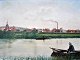 Danish artist 
(20th century) 
A fishing man 
near Horsens. 
Signed .: 
Aussing 1916. 
25 x 33 ...