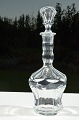 Lalaing carafe /decanter height 24 cm. 9 7/16 inches. Height with stopper 32 cm. 12 5/8 inches. ...