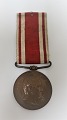 Denmark. Medal. For participation in the war 1848-50. Diameter 3 cm.