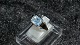 Elegant Ladies' 
Ring with Blue 
stone in 14 
carat gold
Stamped 585
Size 50
Nice and well 
...