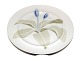 Bing & Grondahl test dinner plate on the White Koppel shape.The artist is Susanne Allpass ...